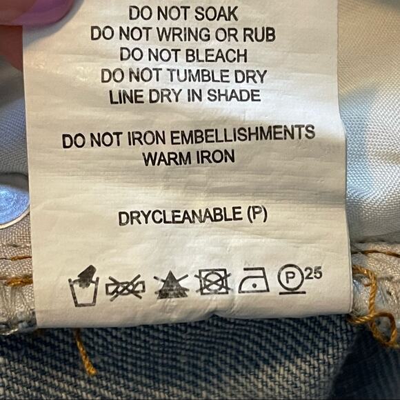 Princess Polly Paola High Rise Straight Leg Distressed 8 - Picture 9 of 12